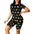 LauBelle - Women's Short Gym Set(Sets 03) - Black - LauBelle Brand