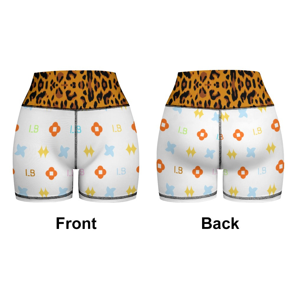 LauBelle Womens Activewear Yoga Shorts & Sports Top Set
