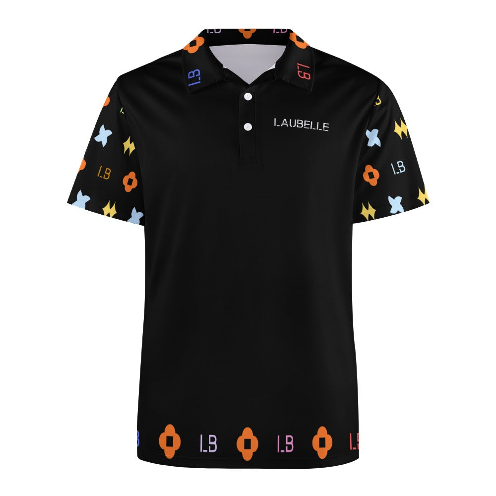 LauBelle - European Sode POLO Straight Shirt - Blacky - LauBelle Brand