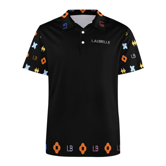 LauBelle - European Sode POLO Straight Shirt - Blacky - LauBelle Brand