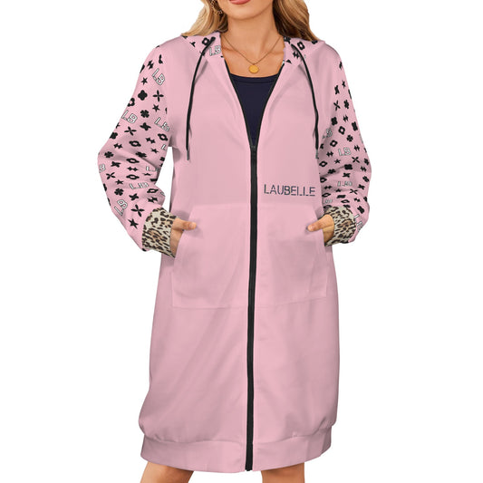 LauBelle - Women's Long Hooded Coat (H72) - LauBelle Brand