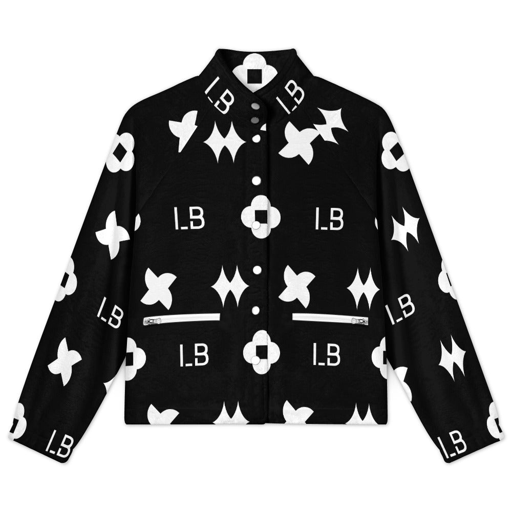 LauBelle - Women's Stand Collar Plush Jacket - LauBelle Brand