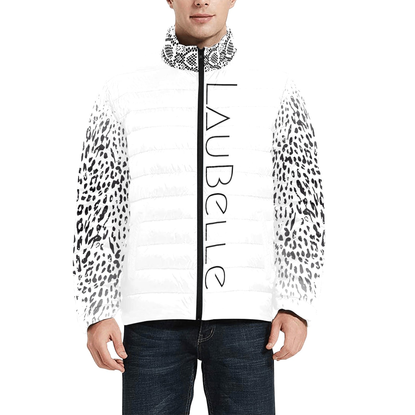 LauBelle Mens Lightweight Wind-Resistant Bomber Jacket