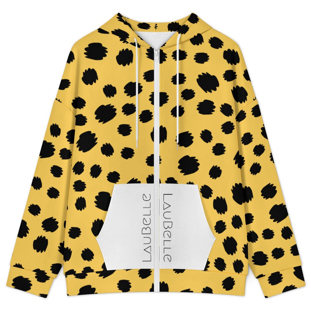 LauBelle Performance Moisture-Wicking Full-Zip Vest Hoodie
