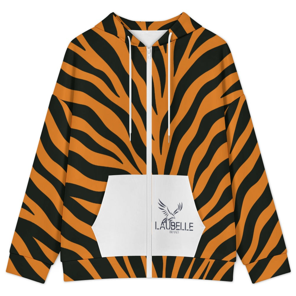 LauBelle Performance Moisture-Wicking Full-Zip Vest Hoodie