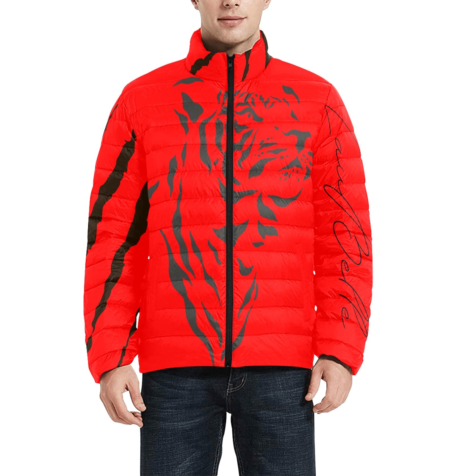 LauBelle Mens Lightweight Wind-Resistant Bomber Jacket