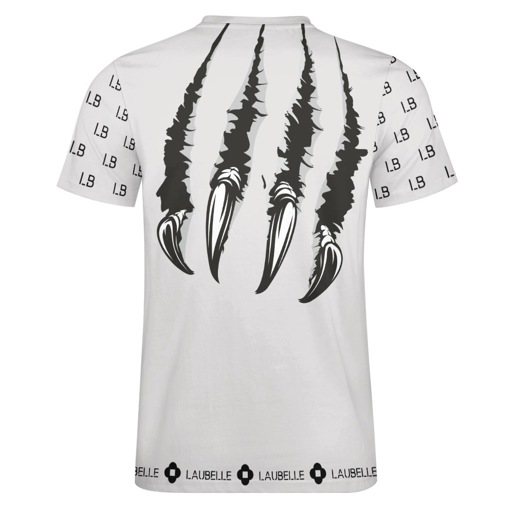 LauBelle - Men's Graphic Tiger Tee – Pure Cotton Graphic T-Shirt