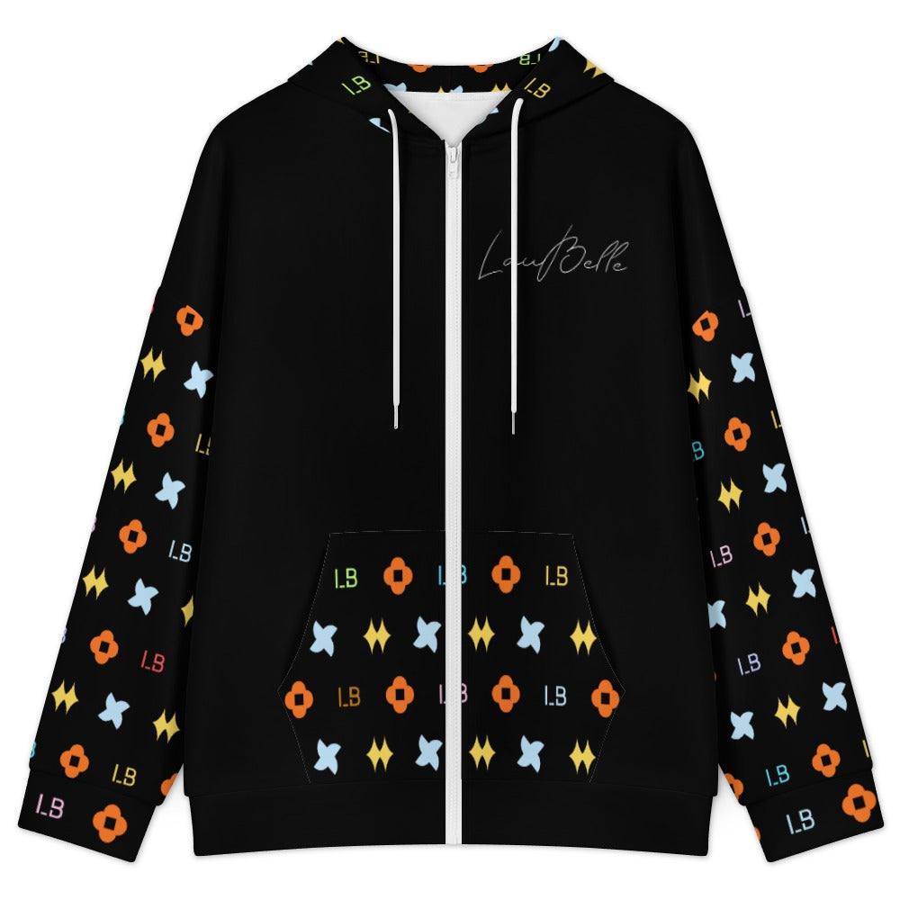 LauBelle Performance Moisture-Wicking Full-Zip Vest Hoodie