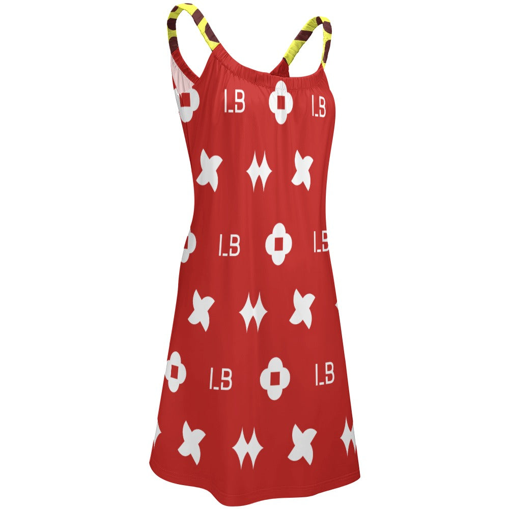 LauBelle - Beach sling skirt - Red - LauBelle Brand