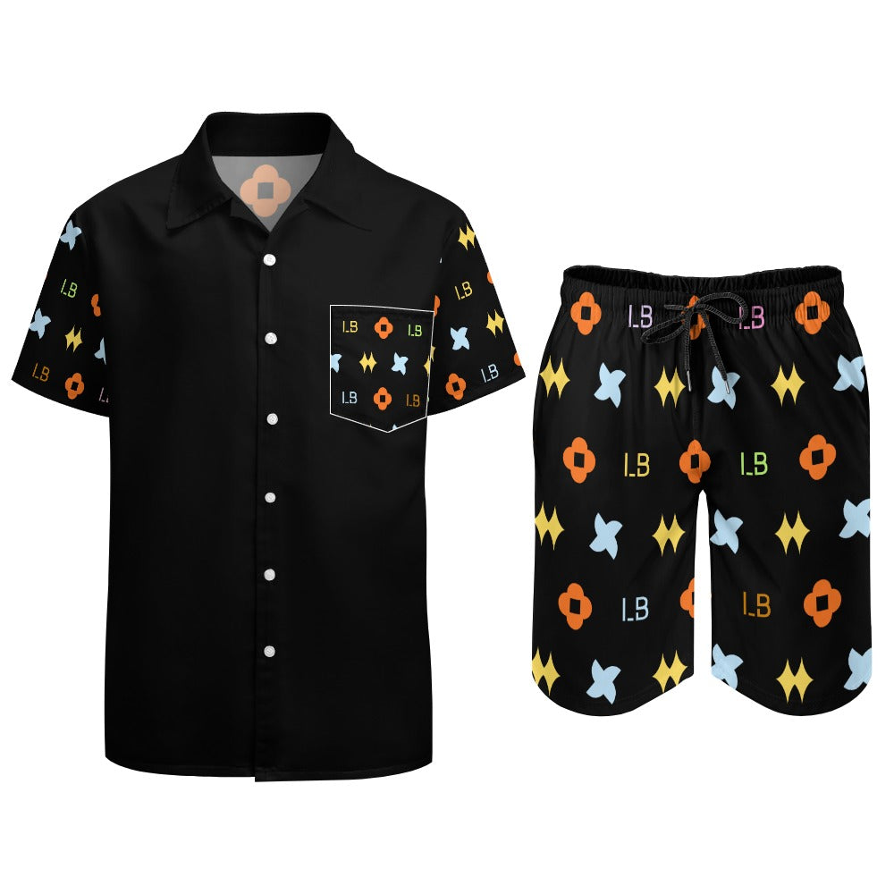 LauBelle - Leisure Beach Suit - Blackk Set - LauBelle Brand