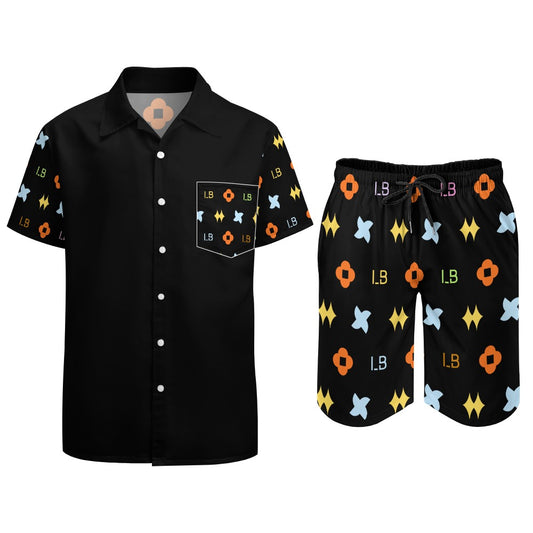 LauBelle - Leisure Beach Suit - Blackk Set - LauBelle Brand