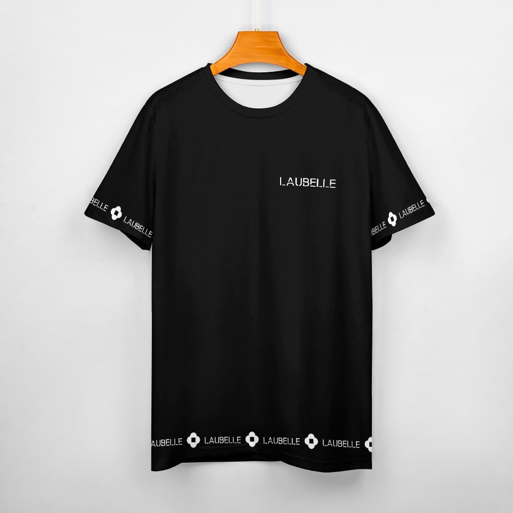 LauBelle - Men's Cotton T-shirt - Blackk minn - LauBelle Brand