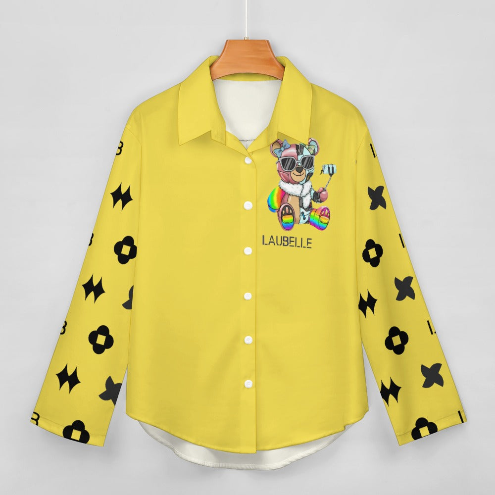 LauBelle - Cropped hem shirt - LauBelle Brand