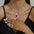 Bridal Glam 3-Piece Jewelry Set: Necklace, Studs, Bracelet - LauBelle