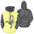 LauBelle Mens All-Over Graphic Print Heavyweight Hoodie