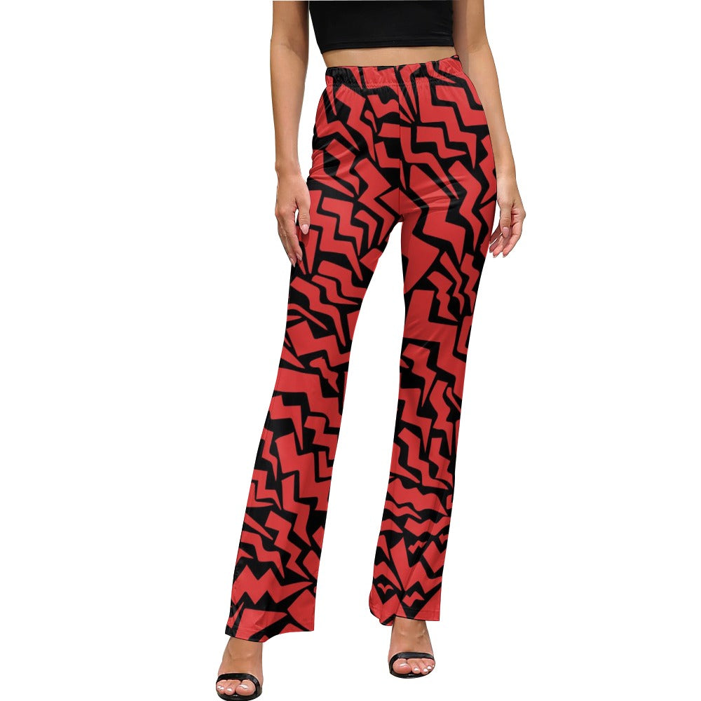 LauBelle - LP Flared Pants - Red - LauBelle Brand