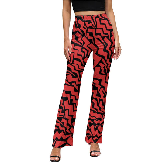 LauBelle - LP Flared Pants - Red - LauBelle Brand