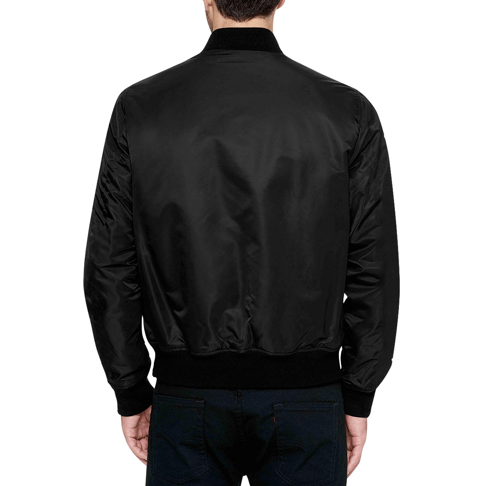 LauBelle Mens Insulated Quilted Padded Bomber Jacket