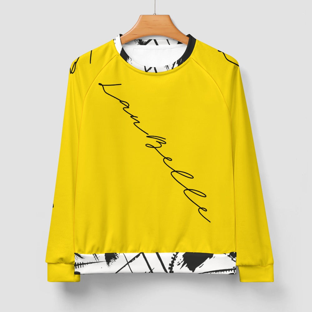 LauBelle Mens Classic Air-Layer Crewneck Sweatshirt