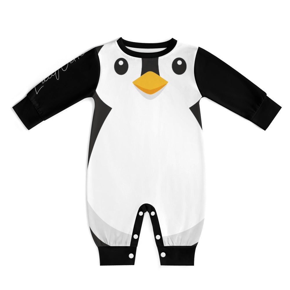 LauBelle Baby Soft Combed Cotton Long-Sleeve Bodysuit