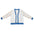 LauBelle Mens Tailored V-Neck Button-Up Cardigan