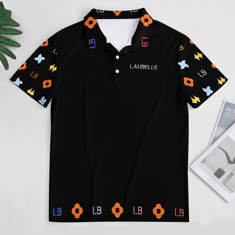LauBelle - European Sode POLO Straight Shirt - Blacky - LauBelle Brand
