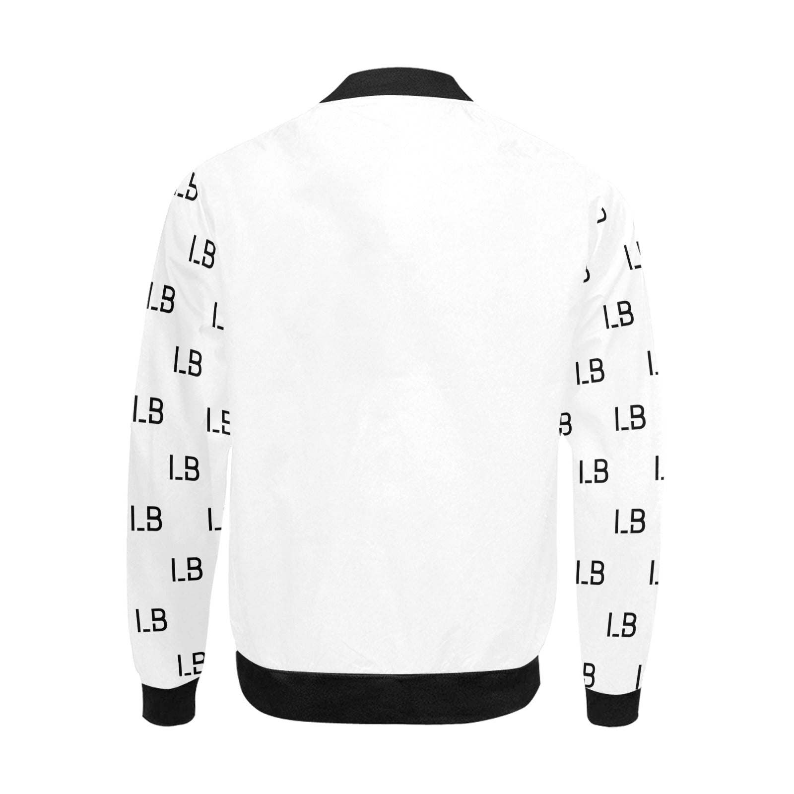 LauBelle Mens Heavyweight Zip-Up Bomber Jacket