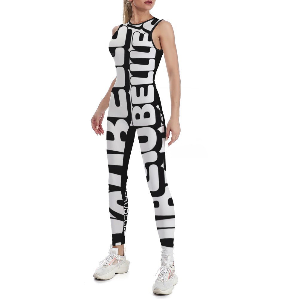LauBelle - Ladies Gym Bodysuit - LauBelle - Black - LauBelle Brand