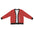 LauBelle Mens Tailored V-Neck Button-Up Cardigan