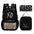 LauBelle - Three piece Bag set combination - Black - LauBelle Brand