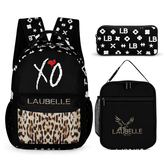 LauBelle - Three piece Bag set combination - Black - LauBelle Brand