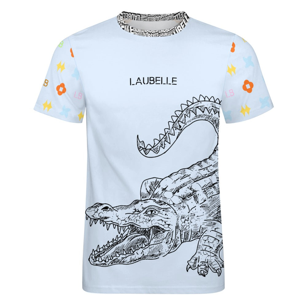 LauBelle - Men's Graphic Alligator Tee – Premium Crew Neck T-Shirt