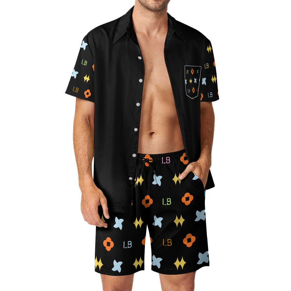 LauBelle - Leisure Beach Suit - Blackk Set - LauBelle Brand