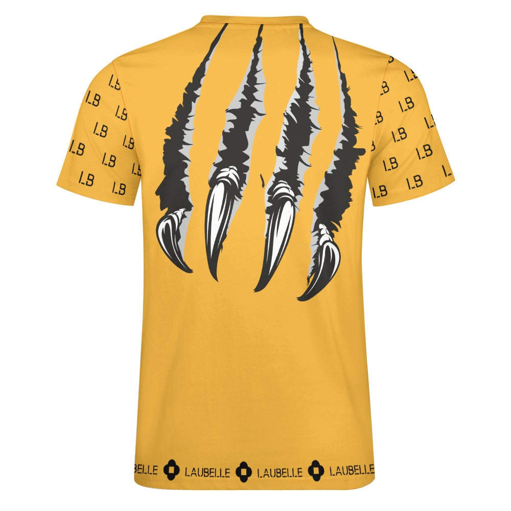LauBelle - Men's Graphic Tiger Tee – Pure Cotton Graphic T-Shirt