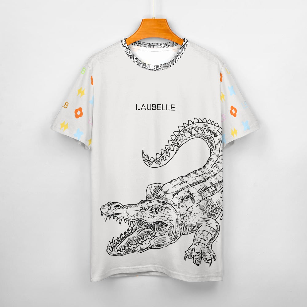 LauBelle - Men's Graphic Alligator Tee – Premium Crew Neck T-Shirt