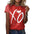LauBelle - Women's 100% Cotton T-Shirt - Redd - LauBelle Brand