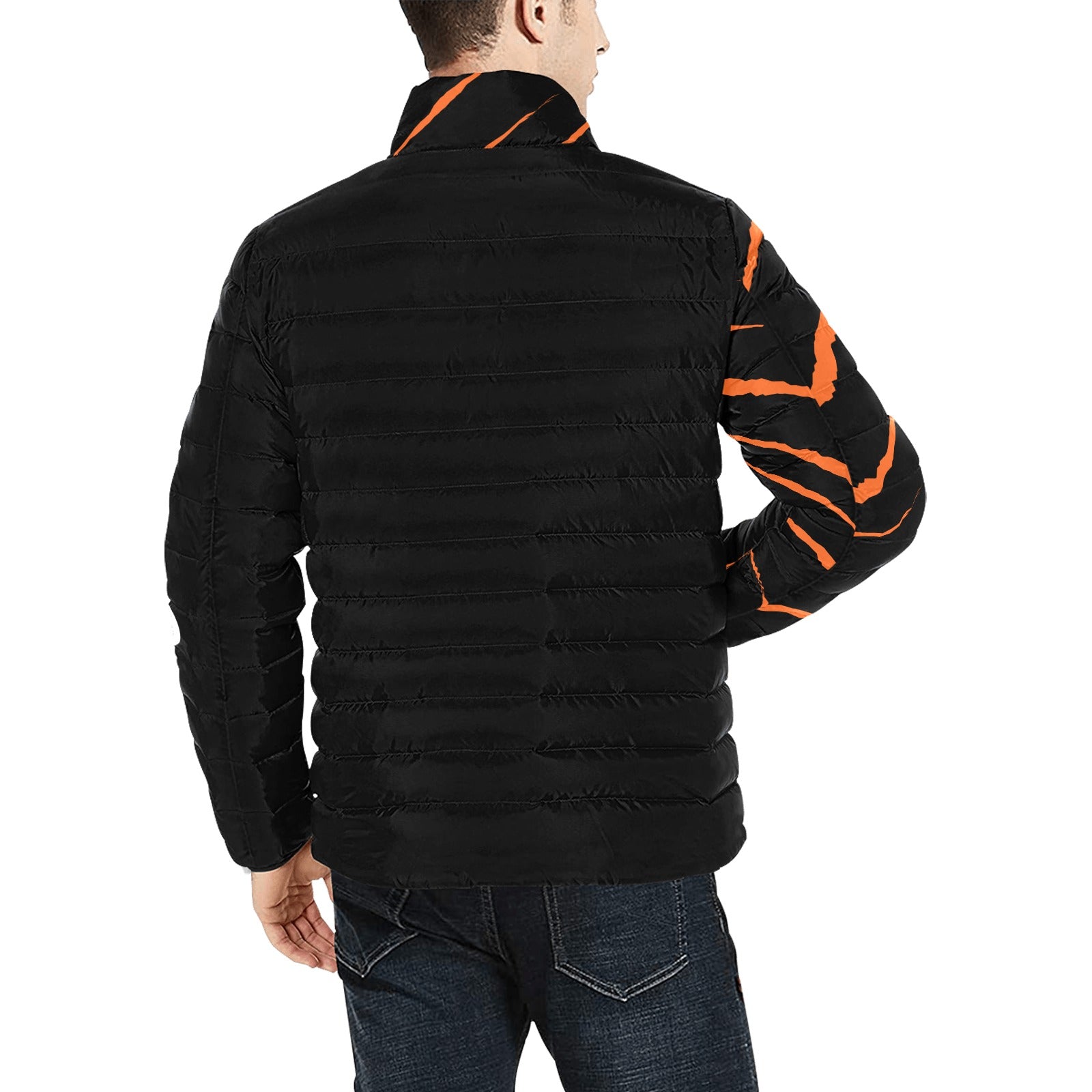 LauBelle Mens Lightweight Wind-Resistant Bomber Jacket