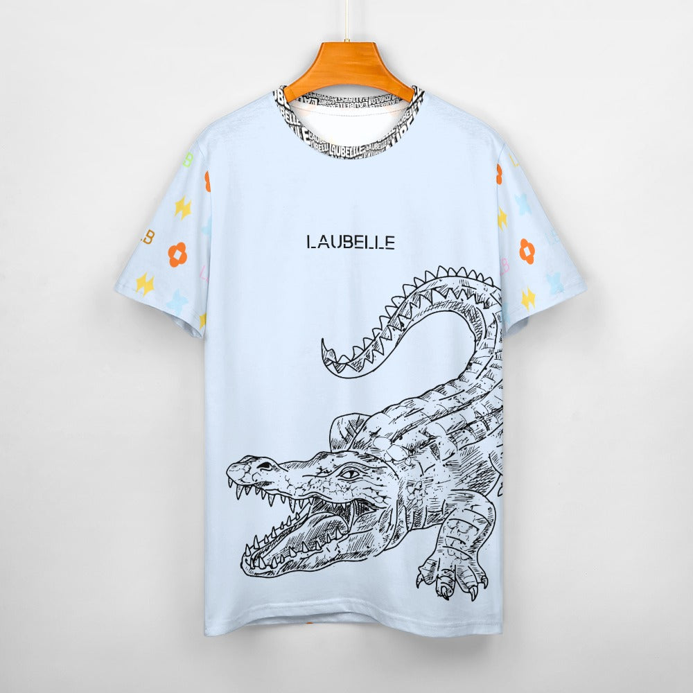 LauBelle - Men's Graphic Alligator Tee – Premium Crew Neck T-Shirt