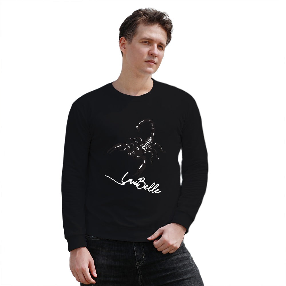 LauBelle Mens Heavyweight 230G Cotton Long Sleeve Shirt