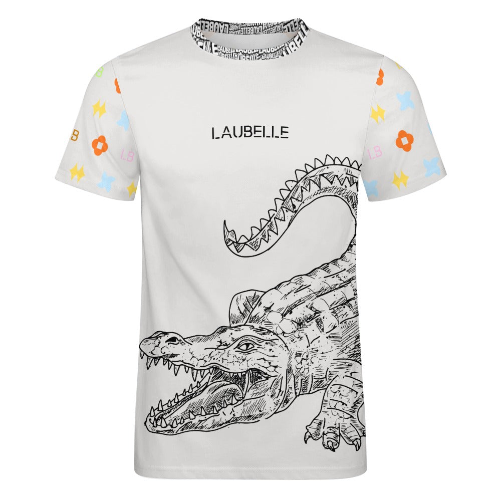 LauBelle - Men's Graphic Alligator Tee – Premium Crew Neck T-Shirt
