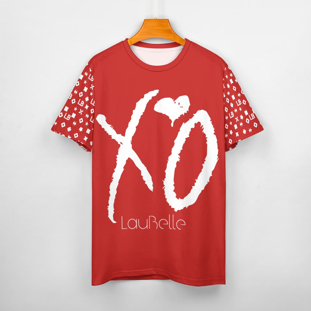 LauBelle - Women's 100% Cotton T-Shirt - Redd - LauBelle Brand