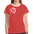 LauBelle - Women's All Over Print Mesh Cloth T-shirt (Model T45) - Red - LauBelle Brand