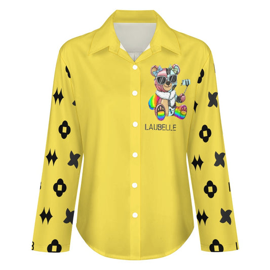 LauBelle - Cropped hem shirt - LauBelle Brand