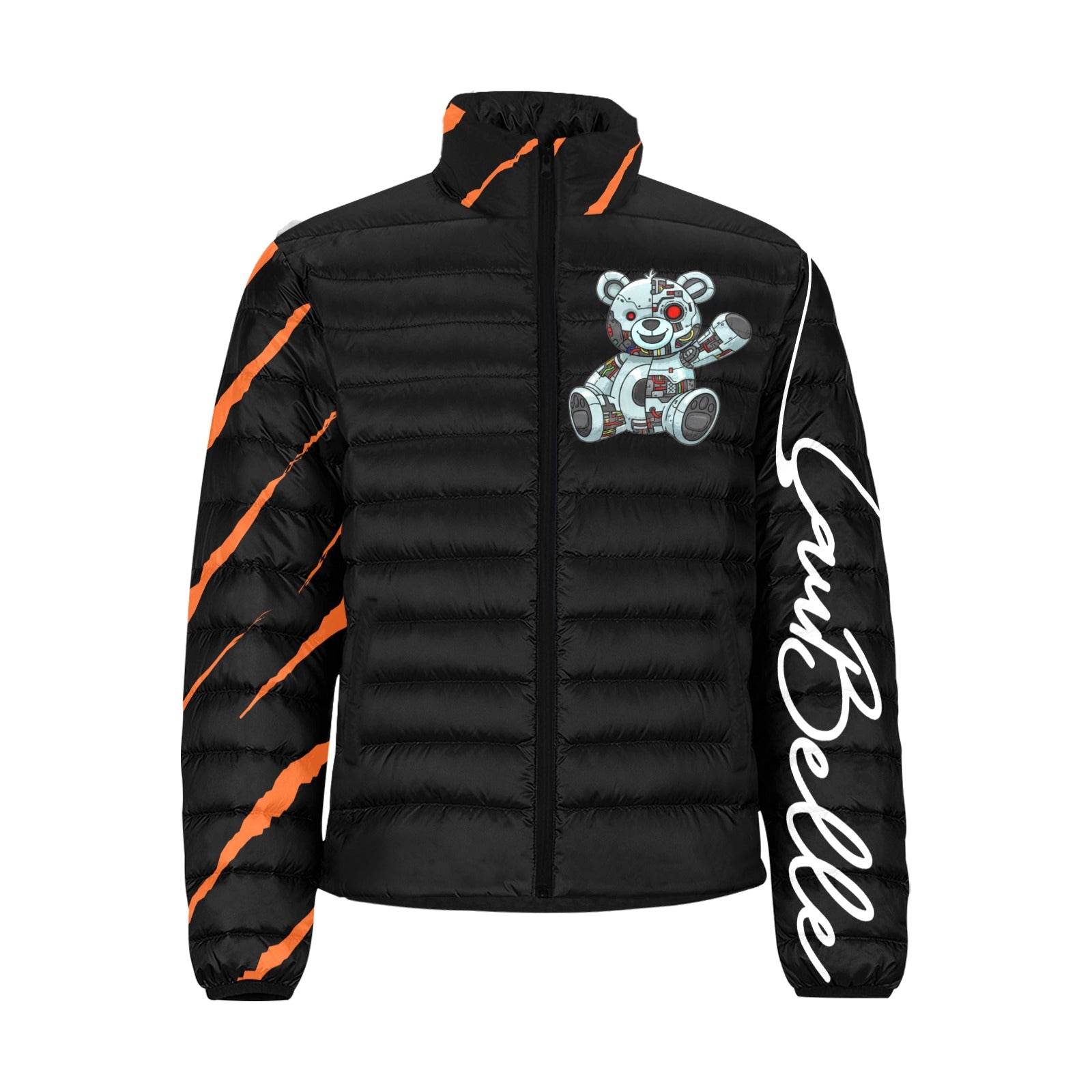 LauBelle Mens Lightweight Wind-Resistant Bomber Jacket