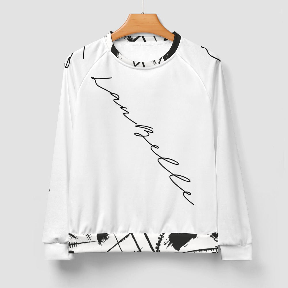 LauBelle Mens Classic Air-Layer Crewneck Sweatshirt