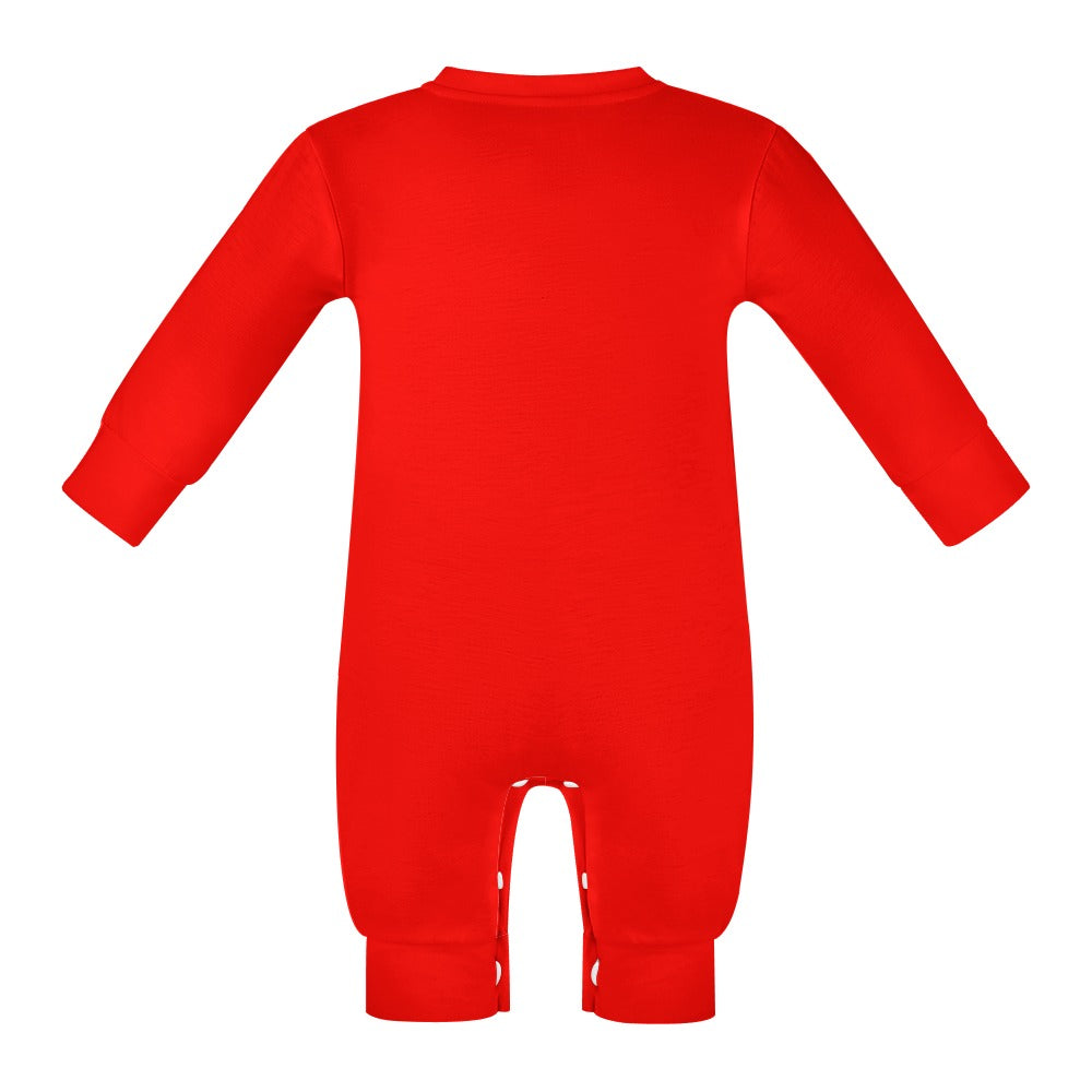 LauBelle Baby Soft Combed Cotton Long-Sleeve Bodysuit
