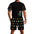 LauBelle - Men's one piece jumpsuit Short sleeved jumpsuit - Blacck - LauBelle Brand