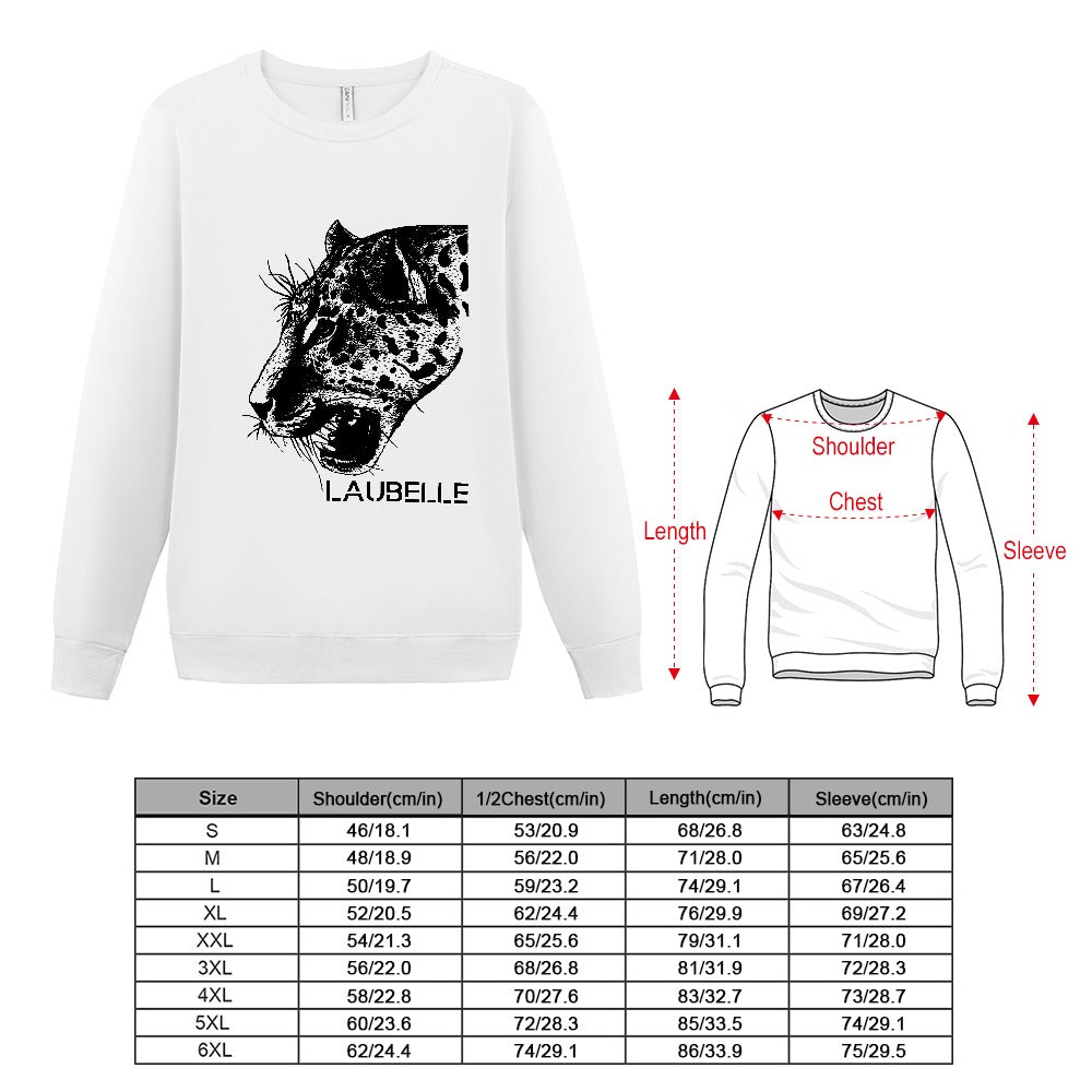 LauBelle Mens Ribbed-Cuff Heavy Cotton Thermal Long Sleeve