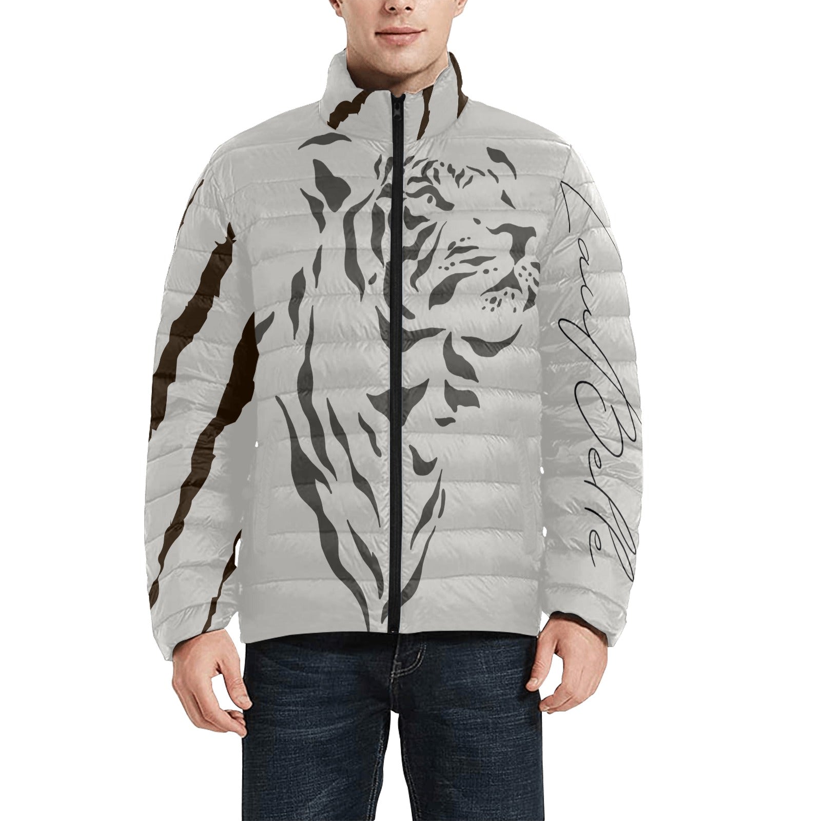 LauBelle Mens Lightweight Wind-Resistant Bomber Jacket