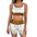 LauBelle Womens Activewear Yoga Shorts & Sports Top Set